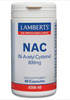N-Acetyl Cysteine (NAC) 600 mg 60 Caps - Lamberts - welzo