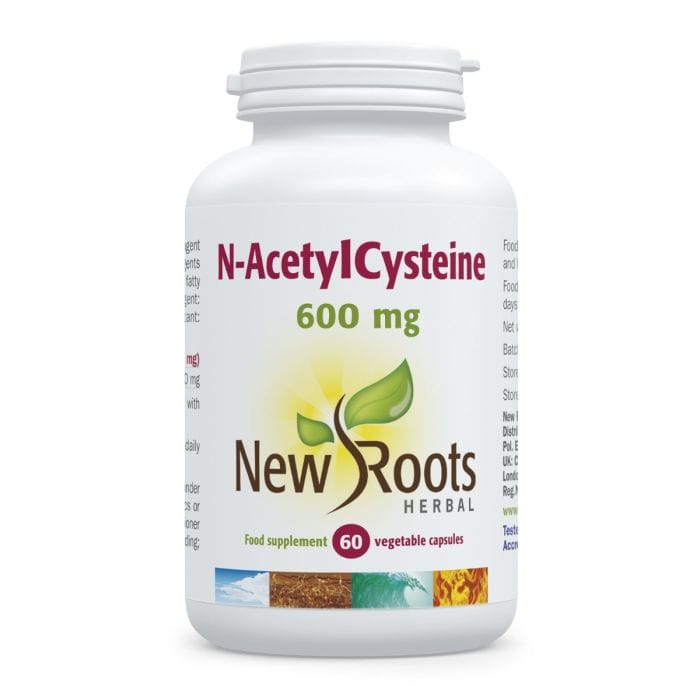New Roots Herbal N-Acetyl Cysteine 600 mg – 60 капсули