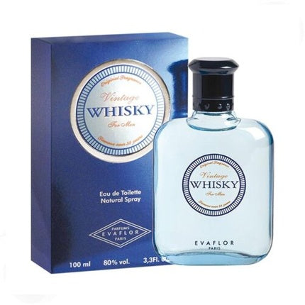 Vintage Whisky for Men Eau de Toilette 100ml Aromatic Spicy Perfume