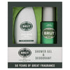 Brut deodorant spray og brusegel -gave sæt 200 ml original