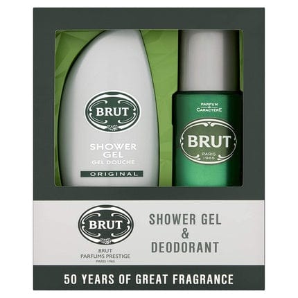 Brut deodorant sprej a sprchový gel dárková sada 200ml Originál