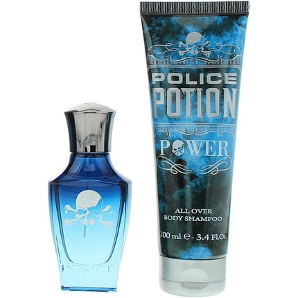 Police Potion Power 2 Piece Gift Set Eau de Parfum 30ml Shower Gel 100ml