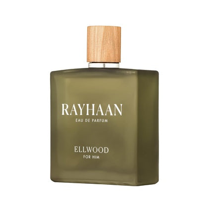 RAYHAAN Ellwood Eau de Parfum Spray for Men 3.4 Ounce Wood 3.4 Fl Oz