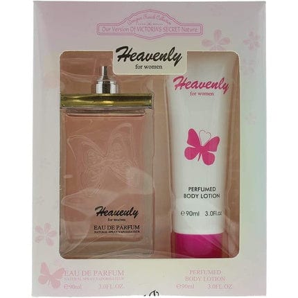 Designer French Collection Heavenly Eau De Parfum 2 Piece Gift Set 90ml