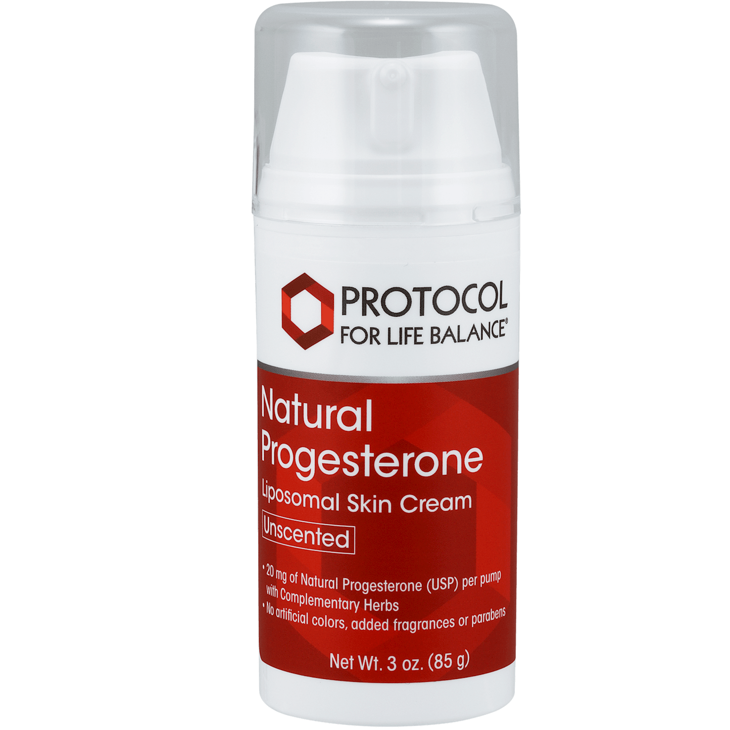 Natural Progesterone Cream 3oz (85g) - Protocol For Life Balance - welzo