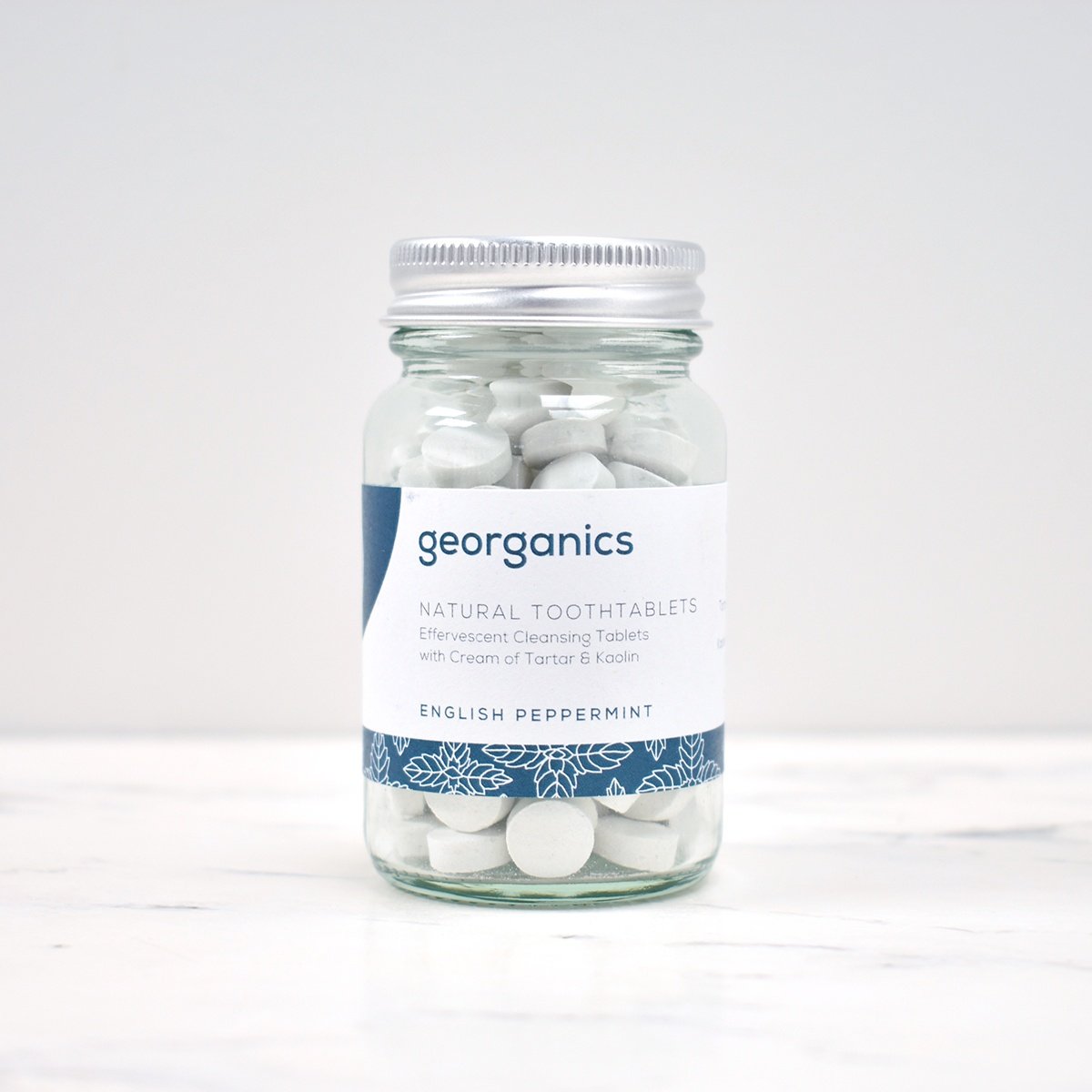 Georganik Zahnpasta -Tabletten - Pfefferminze 120 Tabletten