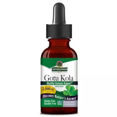 Réponse de la nature Gutu Kola Extrait de 2 000 mg 1 oz (30 ml)