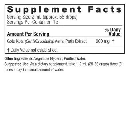 Nature's Answer Gotu Kola Extract 2,000mg 1 Oz (30ml)