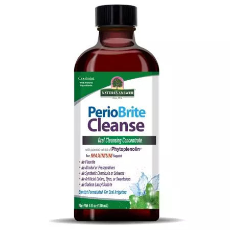 Looduse vastus periobriidipuhastus suukaudse puhastava kontsentraat 4 oz (120 ml)