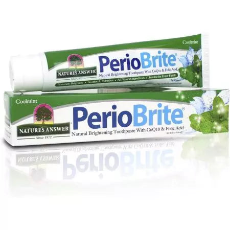 Risposta della natura periobrite dentifricio fresco menta 4 oz (113,4 g)