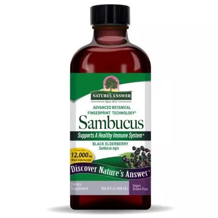 Nature's Answer Sambucus 12,000mg 8 Oz (240ml)