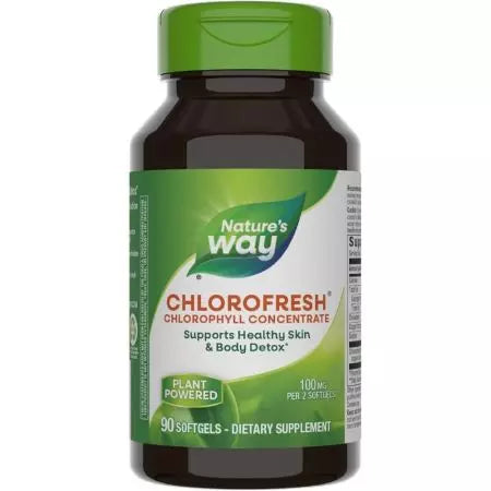 Nature's Way chlorofresh chlorofyl koncentruje 100 mg 90 softgelů