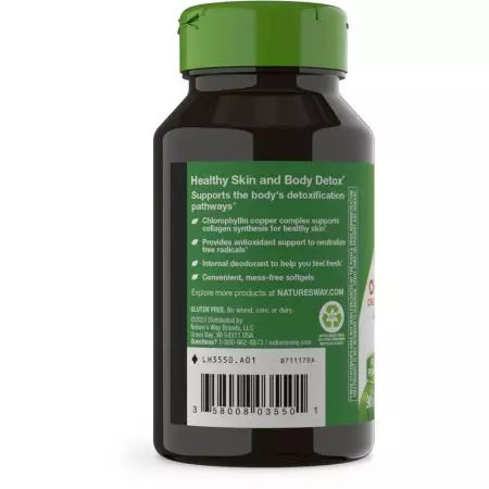 Τη φύση Way's Way's Chlorofresh Chlorophyll συμπύκνωμα 100mg 90 softgels