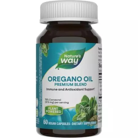 Nature's Way Origan Huile 60 capsules végétaliennes