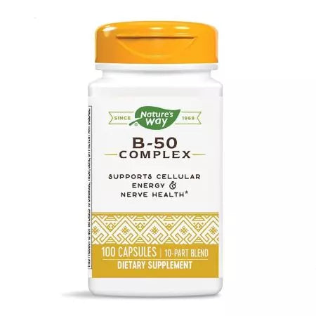 De manier van de natuur vitamine B50 complex 100 capsules