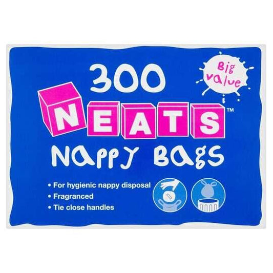 Neats Nappy Bags Pack of 300 - welzo