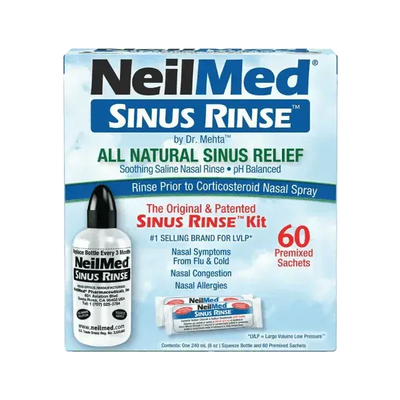 Neilmed Adult Nasal Irrigation Sinus Rinse Complete Kit - welzo
