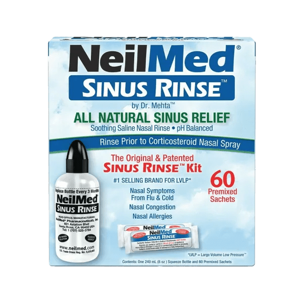 Neilmed Adult Nasal Irrigation Sinus Rinse Complete Kit - welzo