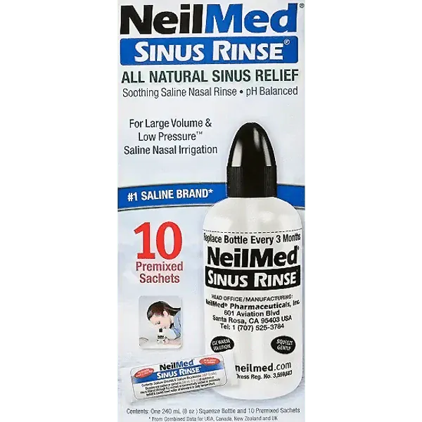 Neilmed Adult Nasal Irrigation Sinus Rinse Kit