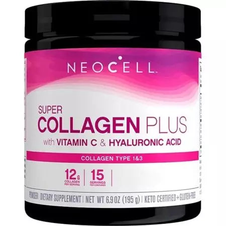 Neocell Super Collagen Plus con vitamina C e acido ialuronico 13,7 once