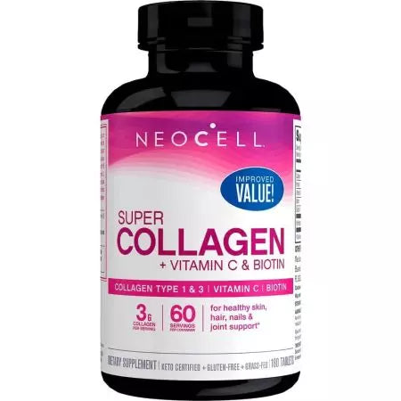 Neocell Super Colagen + Vitamina C și biotină 180 comprimate