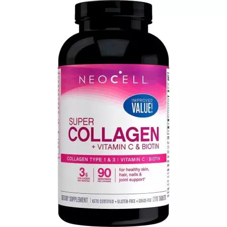 Neocell Super Colagen + Vitamina C și biotină 270 comprimate