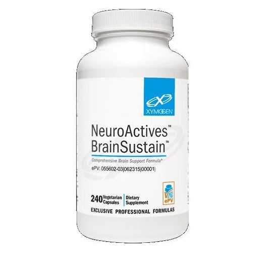 NeuroActives BrainSustain 240 Capsules - Xymogen - welzo