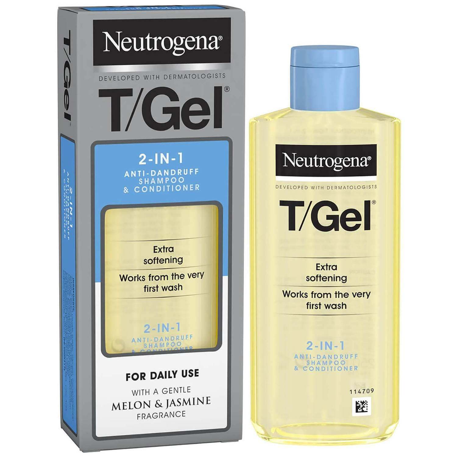 Neutrogena T/gel 2 in 1 Shampoo & Conditioner 250ml - welzo