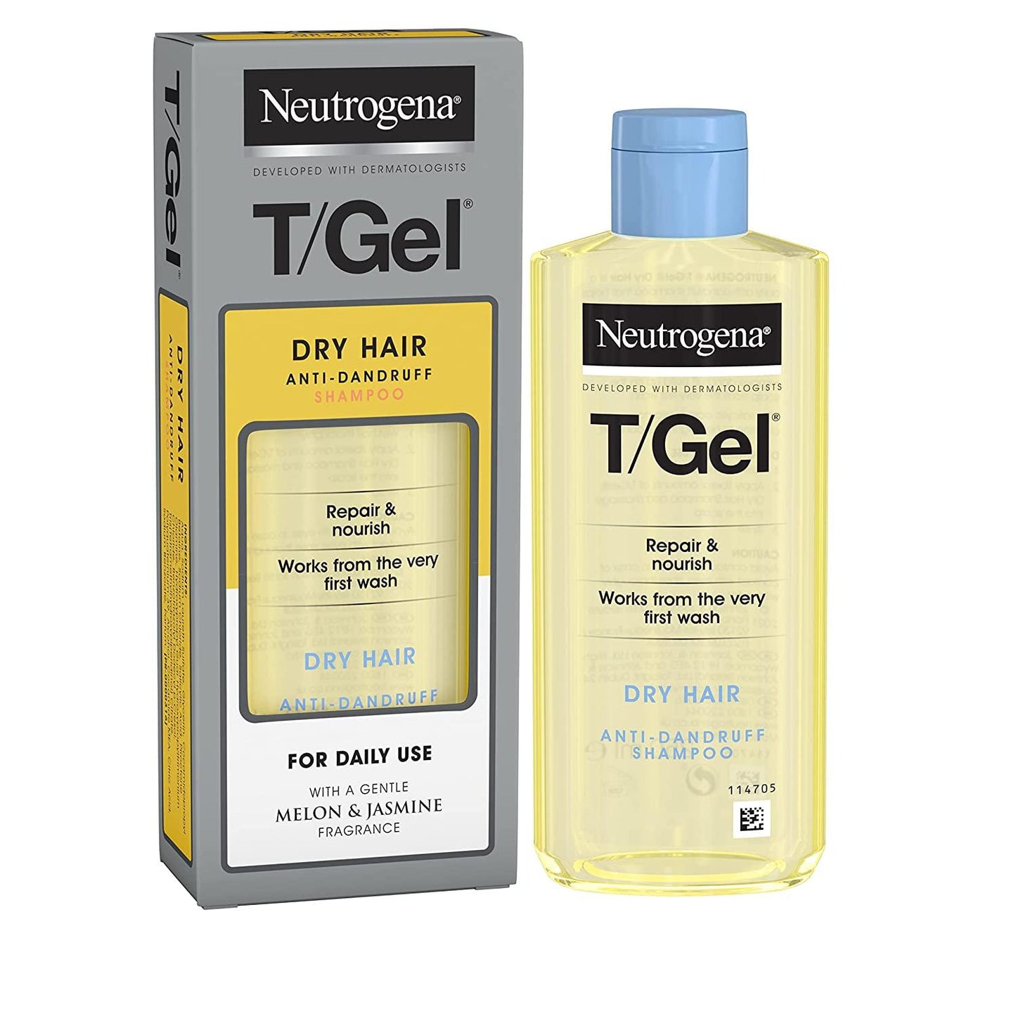 Neutrogena T/gel Dry Hair Shampoo 150ml - welzo