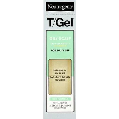 Neutrogena T/gel Oily Scalp Shampoo 250ml - welzo