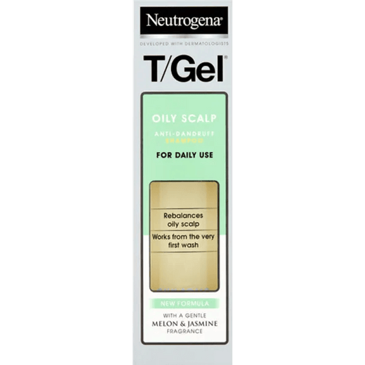 Neutrogena T/gel Oily Scalp Shampoo 250ml - welzo