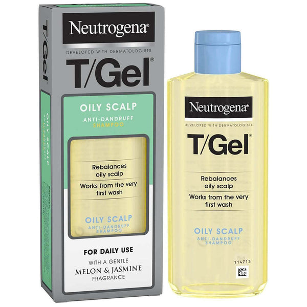 Neutrogena T/gel Oily Scalp Shampoo 250ml - welzo