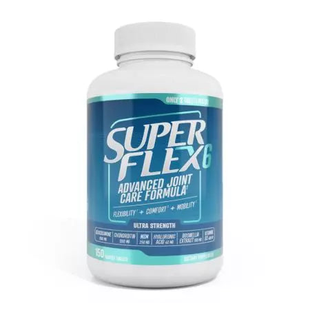 Newton Everett SuperFlex6 Advanced Glucosamine Sembal Care Complex de îngrijire a articulațiilor 150 de tablete