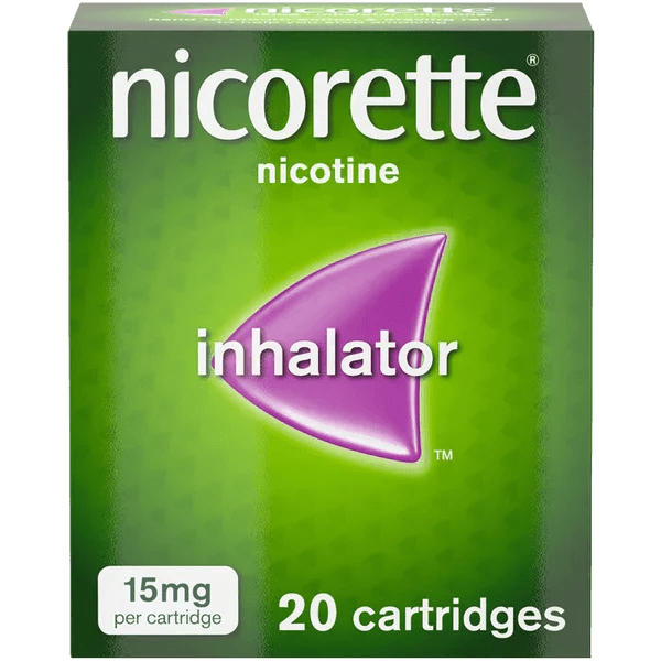 Nicorette 15mg Inhalator Nicotine (Stop Smoking Aid) - welzo