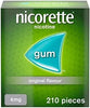 Nicorette 4mg Original Gum Nicotine 210 Pieces (Stop Smoking Aid) - welzo