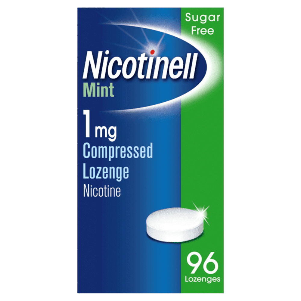 Nicotinell 1mg Lozenge Mint Pack of 96 x 3 - welzo