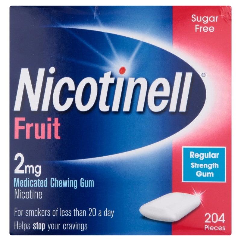 Nicotinell 2mg Chewing Gum Fruit - welzo