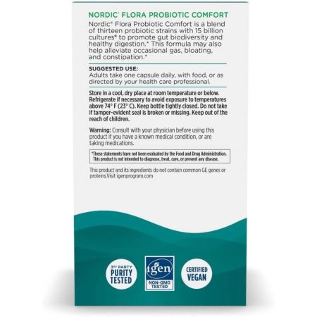 Nordic Naturals Nordic Flora Probiotic Comfort 15 milijardi CFU 30 kapsula