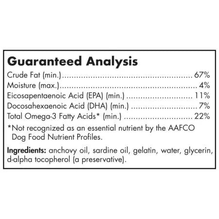 Σκανδιναβικά φυσικά omega3 pet 180 softgels