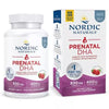 Nordic Naturals pirmsdzemdību dha omega3 830 mg ar D3 vitamīnu 90 mīksto želeju (zemenes)