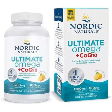 Nordic Naturals Ultimate Omega 1280mg + CoQ10 120 Softgels