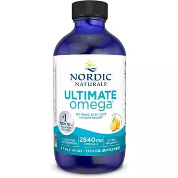 Nordic Naturals Ultimate Omega3 2,840mg Liquid 4 fl oz (Lemon)