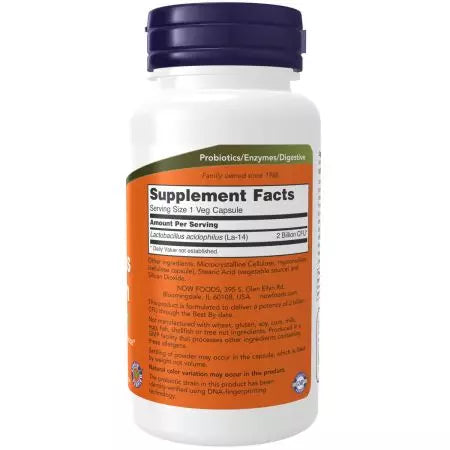 Now Foods Acidophilus 2 Billion 100 Veg Capsules