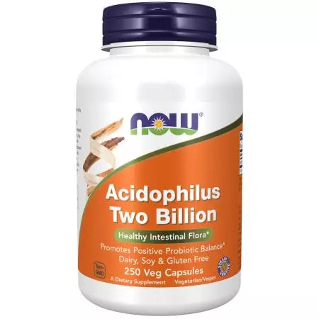 Nu Foods Acidophilus 2 miljard 250 groentencapsules