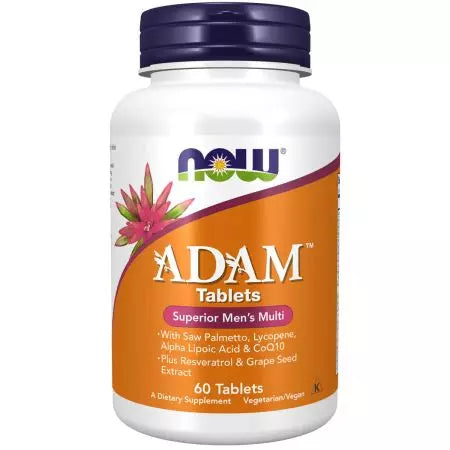 Maintenant aliments Adam Men's Multivitamin 60 comprimés