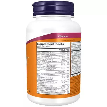 Maintenant aliments Adam Men's Multivitamin 60 comprimés