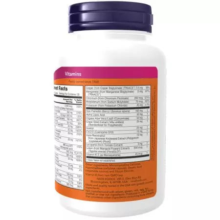 Nyní Foods Adam Men's Multivitamin 90 VEG tobolky