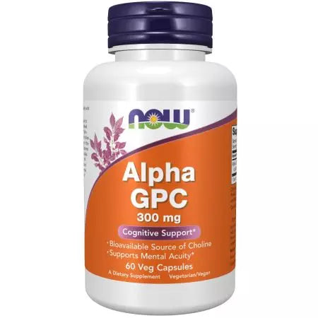 Jetzt Lebensmittel Alpha GPC 300 mg 60 Gemüsekapseln