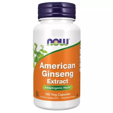 Nu matar American Ginseng Extract 500 mg 100 Veg Capsules