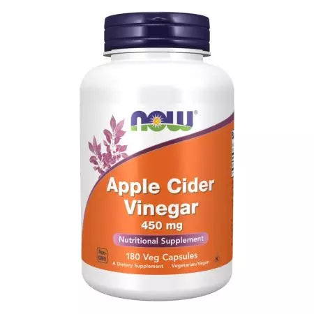 Nu mat äppelcider vinäger 450 mg 180 kapslar